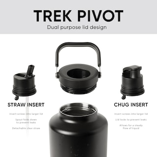 Foto 2 | Foto 2 | Botella De Agua Simple Modern Trek Pivot De 3,8 L Con Aislamiento Inoxidable - Venta Internacional.
