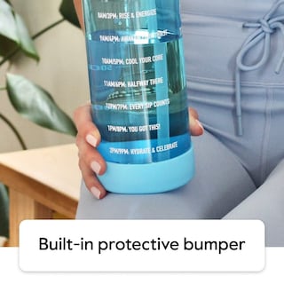 Foto 4 | Foto 4 | Botella De Agua Takeya Motivational De 1 Litro Con Tapa De Pajita Sin Bpa - Venta Internacional.