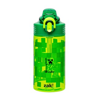 Foto 1 | Foto 1 | Botella De Agua Zak Designs Sage Minecraft Kids De 480 Ml Con Pajita - Venta Internacional.
