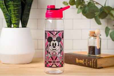 Foto 5 | Foto 5 | Botella De Agua Silver Buffalo Disney 100 Mickey Mouse 800 Ml - Venta Internacional.