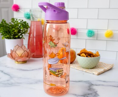 Foto 6 | Foto 6 | Botella De Agua Silver Buffalo Disney Princess 800 Ml - Venta Internacional.