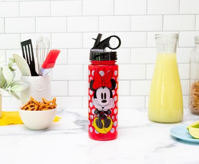 Foto 4 | Foto 4 | Botella De Agua Silver Buffalo Disney Minnie Mouse De 600 Ml - Venta Internacional.