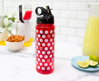Foto 5 | Foto 5 | Botella De Agua Silver Buffalo Disney Minnie Mouse De 600 Ml - Venta Internacional.