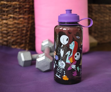 Foto 3 | Foto 3 | Botella De Agua Plateada Buffalo Disney Nightmare Before Christmas - Venta Internacional.