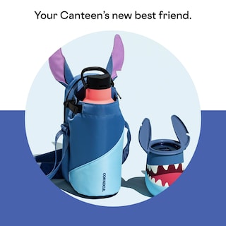 Foto 5 | Foto 5 | Bandolera Para Botellas De Agua Corkcicle X Disney Stitch Crossbody - Venta Internacional.
