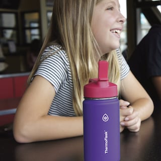 Foto 5 | Foto 5 | Botella De Agua Thermoflask Kids De 414 Ml Con Tapa De Pajita, Paquete De 2 - Venta Internacional.