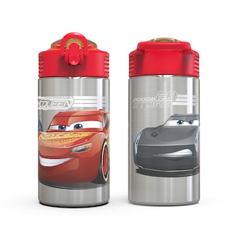 Foto 6 | Foto 6 | Botella De Agua Zak Designs Disney Cars 3 De Acero Inoxidable, 460 Ml - Venta Internacional.