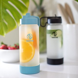 Foto 4 | Foto 4 | Botella De Agua Takeya De Vidrio Resistente A Los Golpes Térmicos De 650 Ml - Venta Internacional.