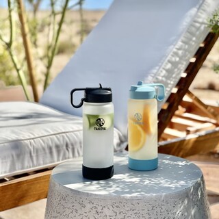 Foto 7 | Foto 7 | Botella De Agua Takeya De Vidrio Resistente A Los Golpes Térmicos De 650 Ml - Venta Internacional.