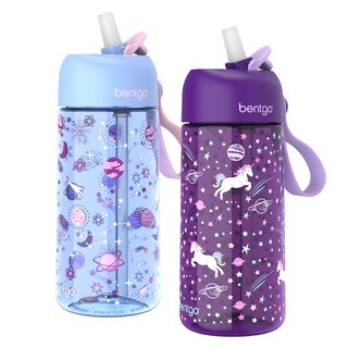 Foto 1 | Foto 1 | Botella De Agua Bentgo Kids, Paquete De 2 Unidades, 450 Ml, A Prueba De Fugas, Sin Bpa - Venta Internacional.