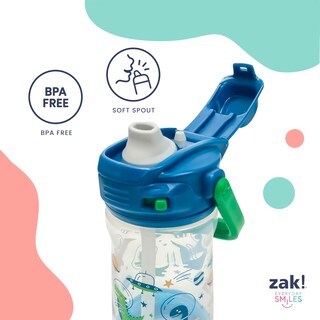 Foto 5 | Foto 5 | Botella De Agua Zak Designs Disney Pixar Cars Beacon 350 Ml Para Niños - Venta Internacional.