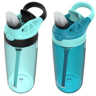 Foto 2 | Foto 2 | Botella De Agua Contigo Aubrey, A Prueba De Fugas, 600 Ml, Paquete De 2 - Venta Internacional.