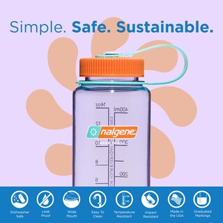 Foto 2 | Foto 2 | Botella De Agua Nalgene Sustain Tritan Sin Bpa, 500 Ml, Amatista - Venta Internacional.