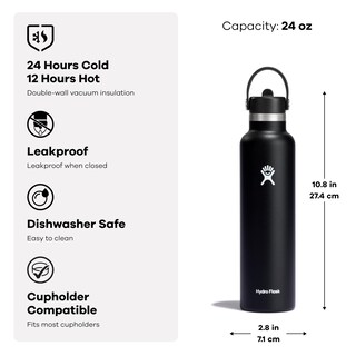 Foto 2 | Foto 2 | Botella De Agua Hydro Flask Standard Flex Straw Cap 700 Ml - Venta Internacional.