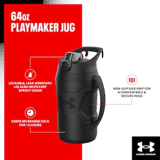 Foto 2 | Foto 2 | Botella De Agua Under Armour De Medio Galón Con Aislamiento De 1.9 L - Venta Internacional.