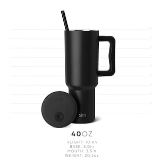 Foto 6 | Foto 6 | Vaso Simple Modern Trek De 1,2 L Con Asa Y Tapa Con Pajita - Venta Internacional.