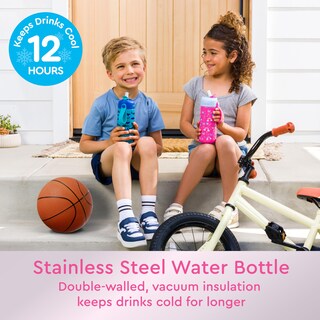 Foto 2 | Foto 2 | Botella De Agua Bentgo Kids De Acero Inoxidable Con Aislamiento De 414 Ml - Venta Internacional.