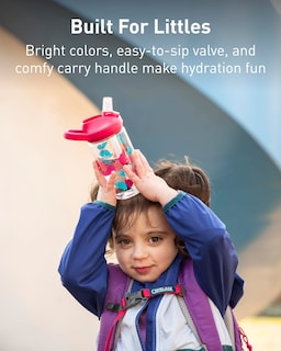 Foto 5 | Foto 5 | Botella De Agua Camelbak Eddy+ Kids De 400 Ml Con Tapa De Pajita True Blue - Venta Internacional.