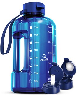 Foto 1 | Foto 1 | Botella De Agua Aquafit De Medio Galón, 2 Litros, Con Marcador De Tiempo, Sin Bpa - Venta Internacional.