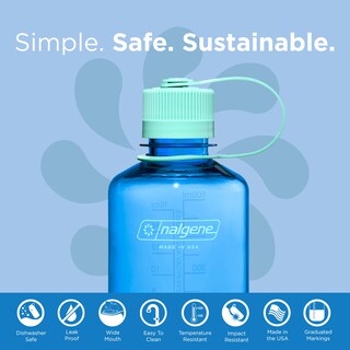 Foto 2 | Foto 2 | Botella De Agua Nalgene Sustain Tritan Sin Bpa, 500 Ml, Azul - Venta Internacional.
