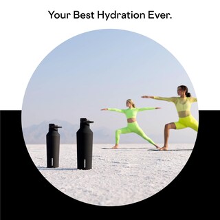 Foto 3 | Foto 3 | Botella De Agua Corkcicle Sport Canteen Con Aislamiento De 950 Ml, Color Negro - Venta Internacional.