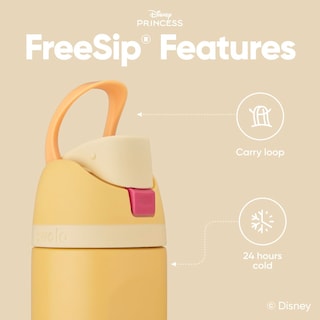 Foto 3 | Foto 3 | Botella De Agua Owala Disney Princess Freesip 700 Ml De Acero Inoxidable - Venta Internacional.