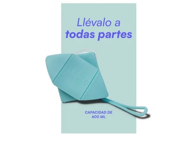 Foto 4 | Foto 4 | Botella Xtellar Térmica De Silicona Plegable Y Portátil: Innovación En Hidratación Personalizada 600ml