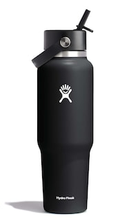 Foto 1 | Foto 1 | Botella De Viaje Hydro Flask Wide Flex Straw 1.2 L Negra - Venta Internacional.