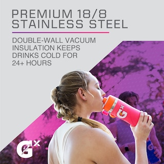 Foto 3 | Foto 3 | Botella Gatorade Gx De Acero Inoxidable 946ml Negra - Venta Internacional.