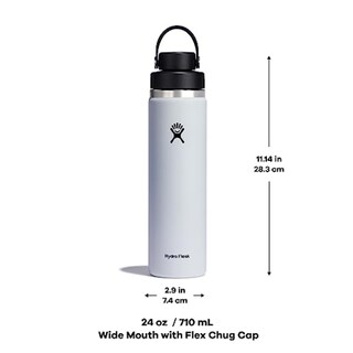 Foto 3 | Foto 3 | Botella De Agua Hydro Flask Con Aislamiento De Acero Inoxidable De 700 Ml - Venta Internacional.