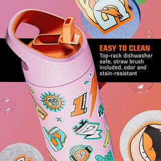 Foto 6 | Foto 6 | Botella De Agua Metálica Gatorade Para Niños Rookie, 12 Oz, Botella De Acero Inoxidable, Aislamiento - Venta Internacional.