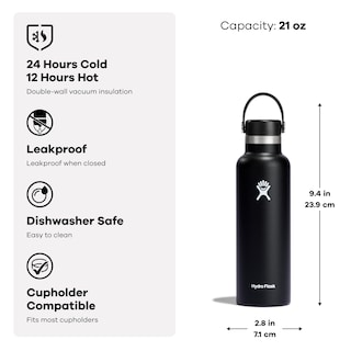 Foto 2 | Foto 2 | Botella De Agua Hydro Flask Standard 620 Ml Trillium Pink - Venta Internacional.