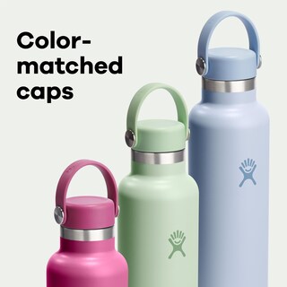 Foto 3 | Foto 3 | Botella De Agua Hydro Flask Standard 620 Ml Trillium Pink - Venta Internacional.