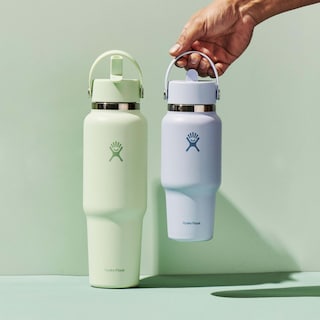 Foto 4 | Foto 4 | Botella De Viaje Hydro Flask Wide Flex Straw 700 Ml Trillium - Venta Internacional.