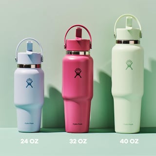 Foto 2 | Foto 2 | Botella De Viaje Hydro Flask Wide Flex Straw 700 Ml Reef - Venta Internacional.