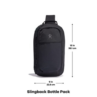 Foto 2 | Foto 2 | Paquete De 2 Botellas Hydro Flask Slingback, Color Negro - Venta Internacional.