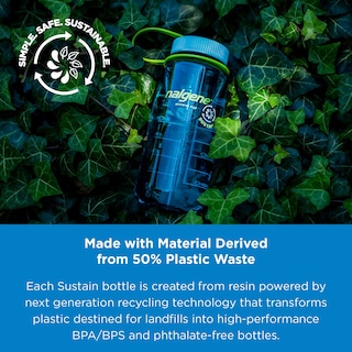 Foto 2 | Foto 2 | Botella De Agua Nalgene, Sin Bpa, Tritan, Boca Ancha, 1 L, Color Gris - Venta Internacional.
