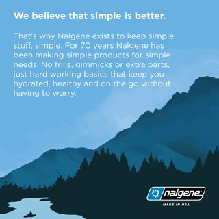 Foto 5 | Foto 5 | Botella De Agua Nalgene, Sin Bpa, Tritan, Boca Ancha, 1 L, Color Gris - Venta Internacional.
