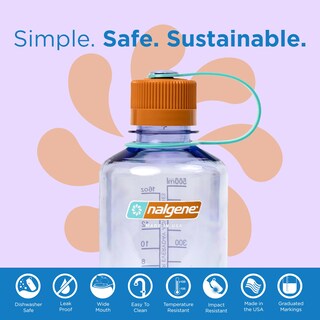 Foto 2 | Foto 2 | Botella De Agua Nalgene Sustain Tritan Sin Bpa, 500 Ml, Amatista - Venta Internacional.