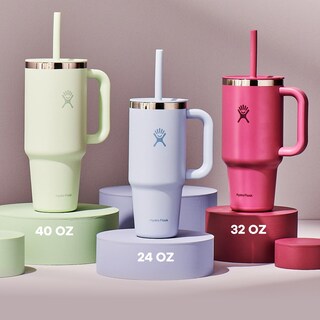 Foto 2 | Foto 2 | Vaso Hidro De Viaje Con Asa, Tapa Y Pajita, 700 Ml - Venta Internacional.