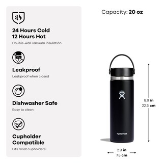 Foto 2 | Foto 2 | Botella De Agua Hydro Flask Wide Flex Cap Surf 600 Ml - Venta Internacional.