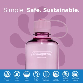 Foto 2 | Foto 2 | Botella De Agua Nalgene Sustain Tritan Sin Bpa 500 Ml Cherry - Venta Internacional.