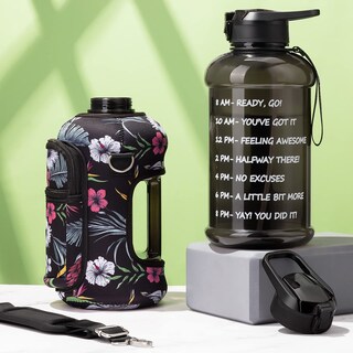 Foto 4 | Foto 4 | Botella De Agua Fimibuke De Medio Galón Con Funda De 1,9 L Con Asa - Venta Internacional.