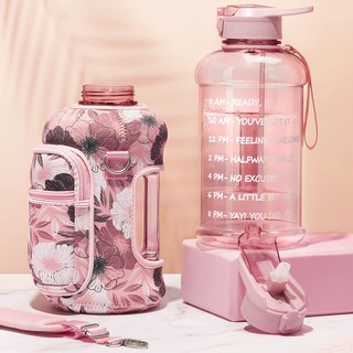 Foto 4 | Foto 4 | Botella De Agua Fimibuke De Medio Galón Con Funda De 1,9 L Con Asa - Venta Internacional.