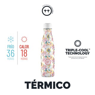 Foto 2 | Foto 2 | Botella Para Agua Cool Bottles Xclusive! Secret Blossoms 500 Ml