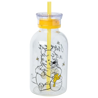 Foto 1 | Foto 1 | Botella De Vidrio Para Leche Silver Buffalo Disney Winnie The Pooh - Venta Internacional.