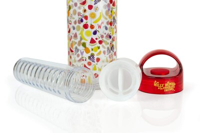 Foto 3 | Foto 3 | Botella De Agua The Coop Willy Wonka Fruit Infuser 480 Ml - Venta Internacional.