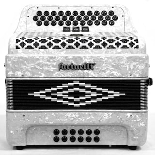 Foto 1 | Foto 1 | Acordeon Farinelli 34 Botones Tono Fa 3 Registros Blanco 3412faw