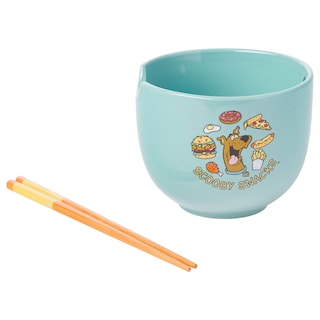Foto 5 | Foto 5 | Cuenco De Arroz Con Fideos Ramen De Cerámica Scooby-doo, 600 Ml, Con Palillos - Venta Internacional.