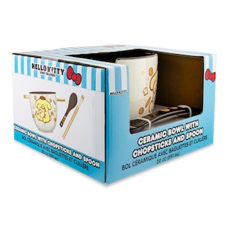 Foto 4 | Foto 4 | Set De Cuencos Para Ramen Sanrio Pompompurin, 600 Ml, Con Palillos Y Cuchara - Venta Internacional.